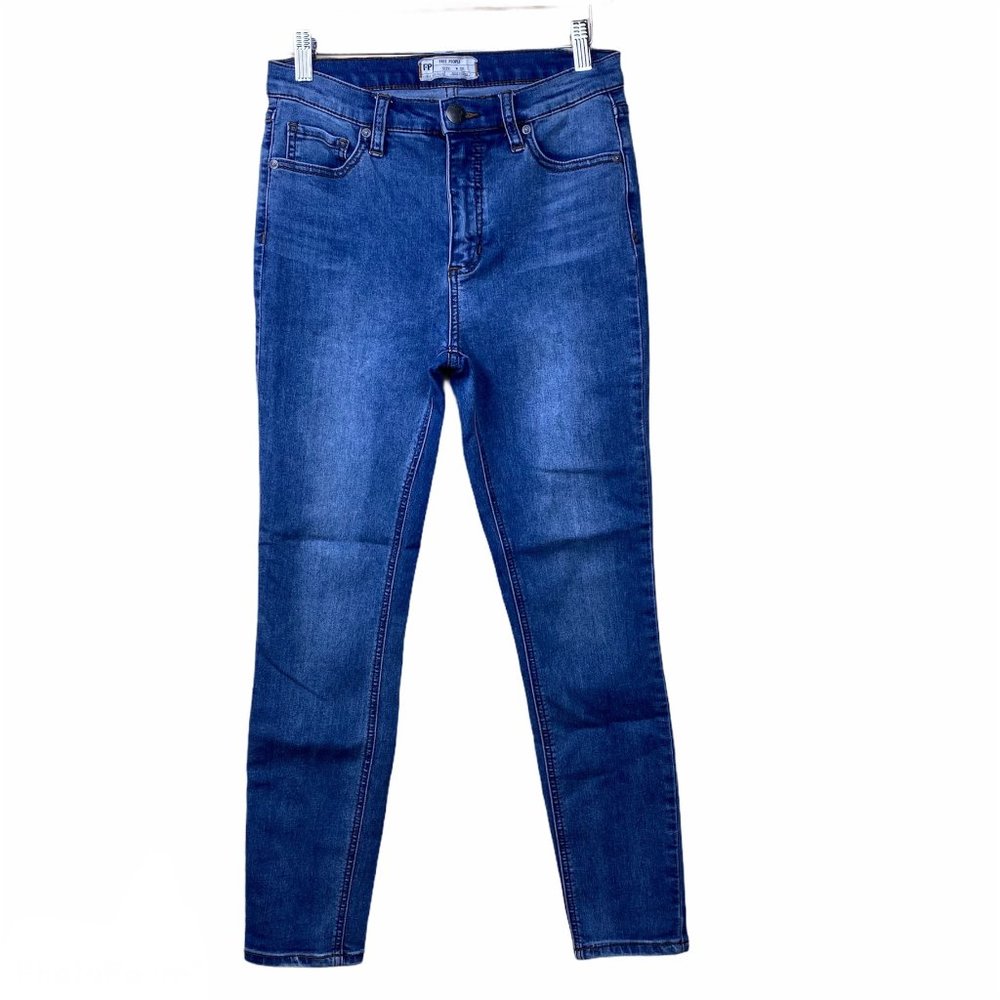 Free People High Rise Denim Jeans 27